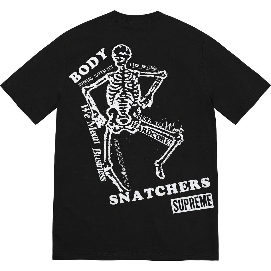 Supreme Body Snatchers Tee T Paidat Mustat | FI241XF