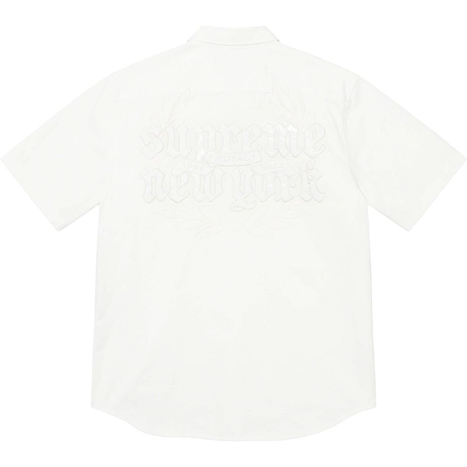 Supreme Croc Patch S/S Työ Paidat Valkoinen | FI386PQ