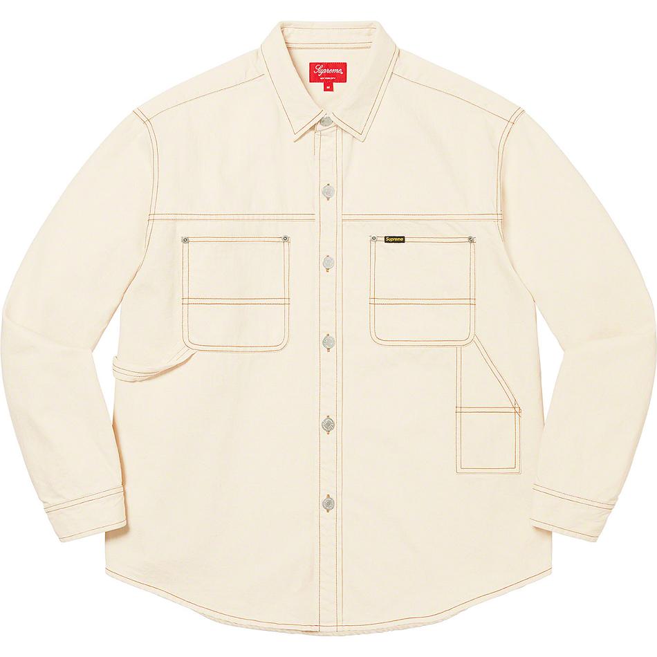 Supreme Denim Painter Paidat Beige | FI389DN
