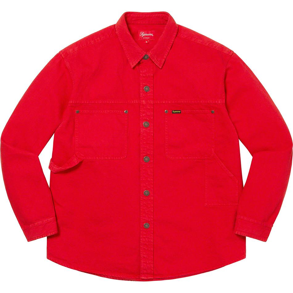 Supreme Denim Painter Paidat Punainen | FI388SO
