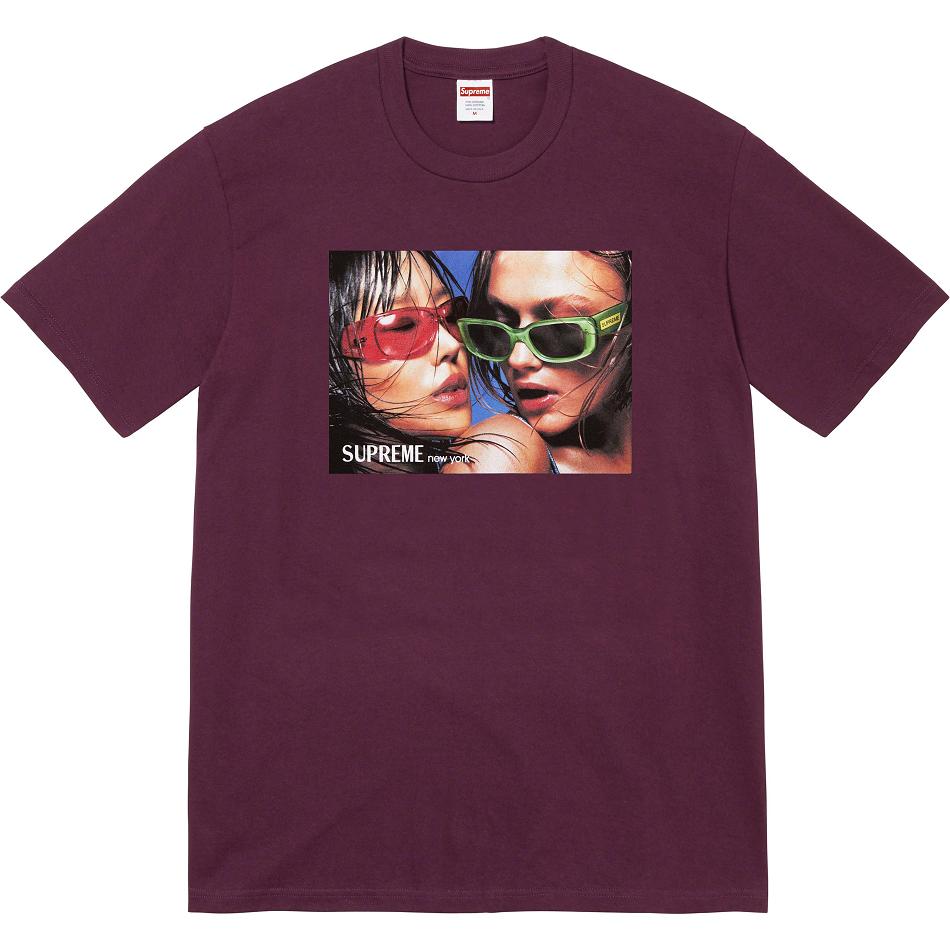 Supreme Eyewear Tee T Paidat Viininpunainen | FI228IS