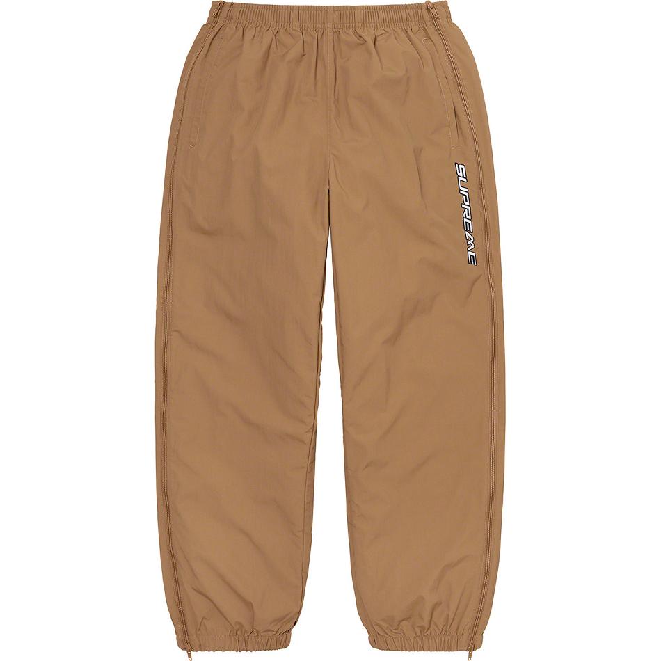 Supreme Full Zip Baggy Warm Up Pant Housut Ruskea | FI433TV