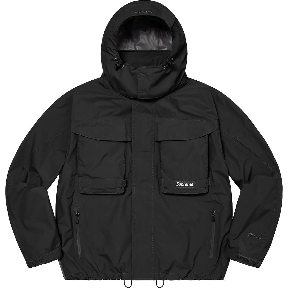 Supreme GORE-TEX PACLITE® Kevyet Shell Takki Mustat | FI447LH