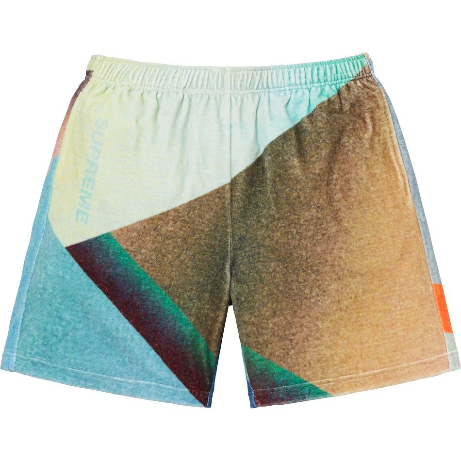 Supreme Geo Velour Shortsit Monivärinen | FI365GL