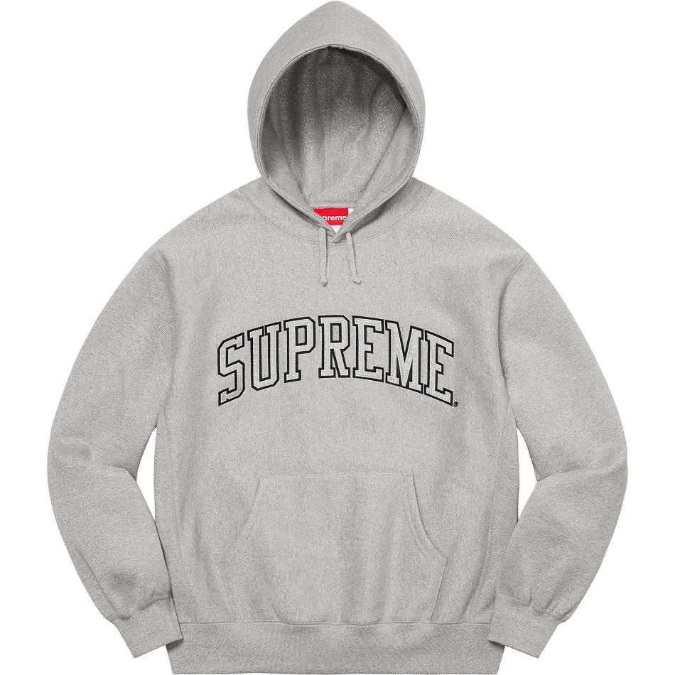 Supreme Glitter Arc Hupullinen Puserot Harmaat | FI299QZ