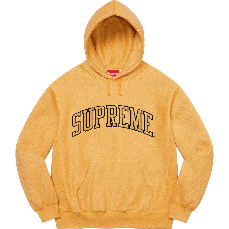 Supreme Glitter Arc Hupullinen Puserot Kultaiset | FI297NB