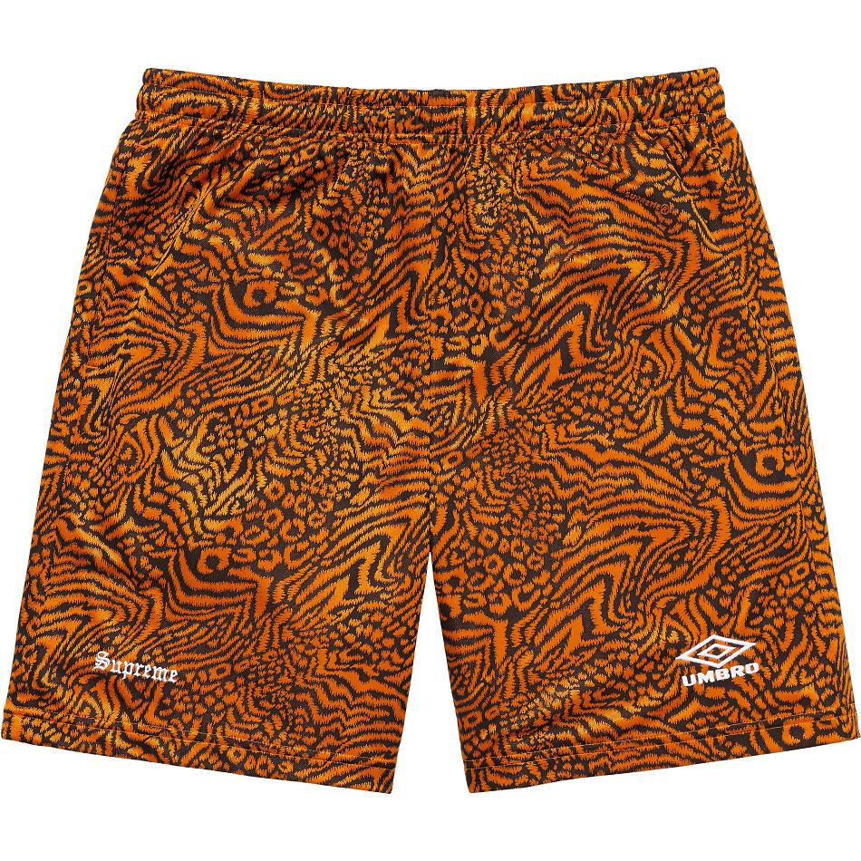 Supreme Jacquard Animal Print Soccer Shortsit Oranssi | FI359OR