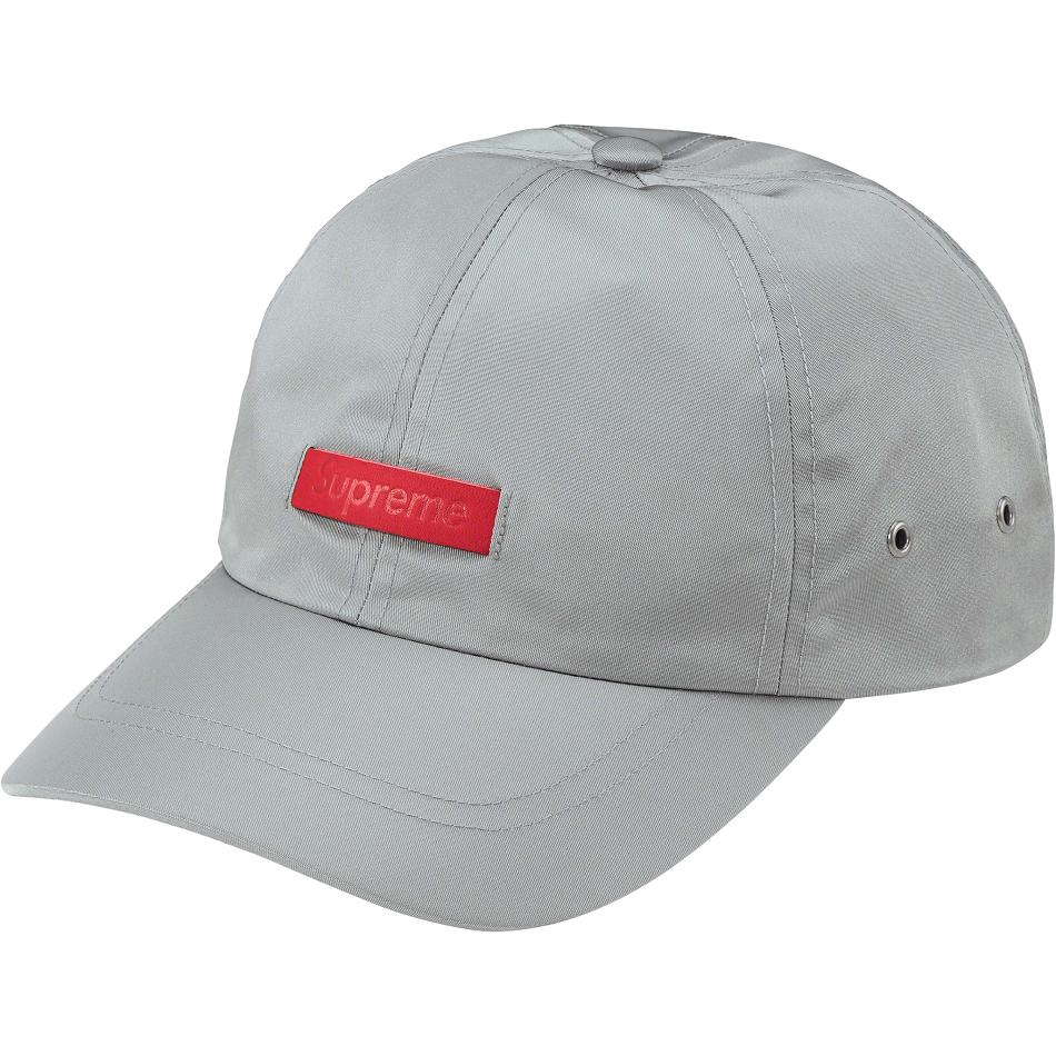 Supreme Nahkaiset Patch 6-Panel Hatut Harmaat | FI119EX