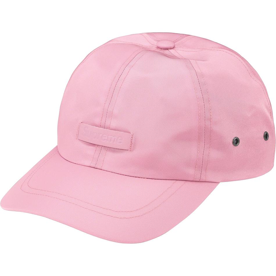 Supreme Nahkaiset Patch 6-Panel Hatut Pinkki | FI123UT