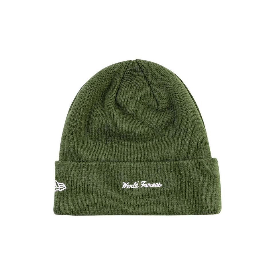 Supreme New Era Cross Box-Logo Beanie Hatut Vihreä | FI109LH