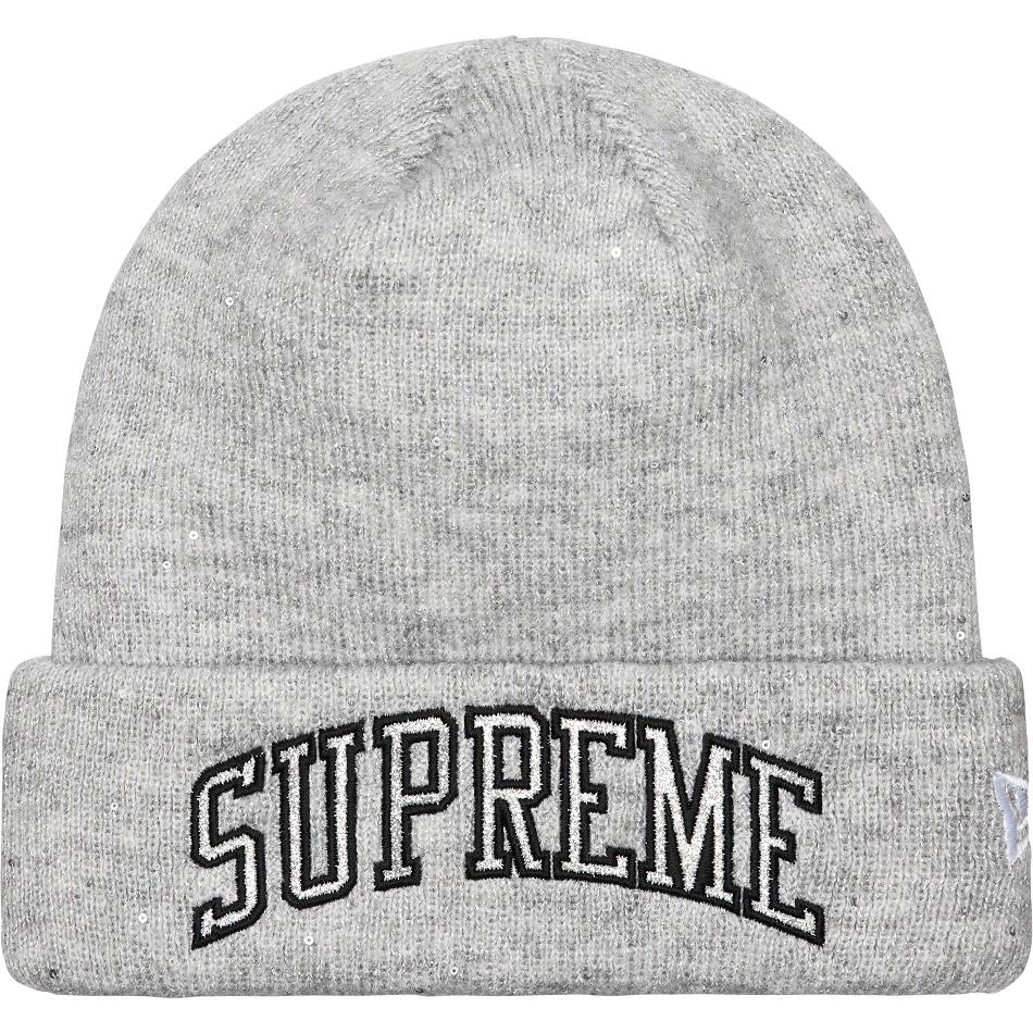 Supreme New Era® Metallic Arc Beanie Hatut Harmaat | FI148YU