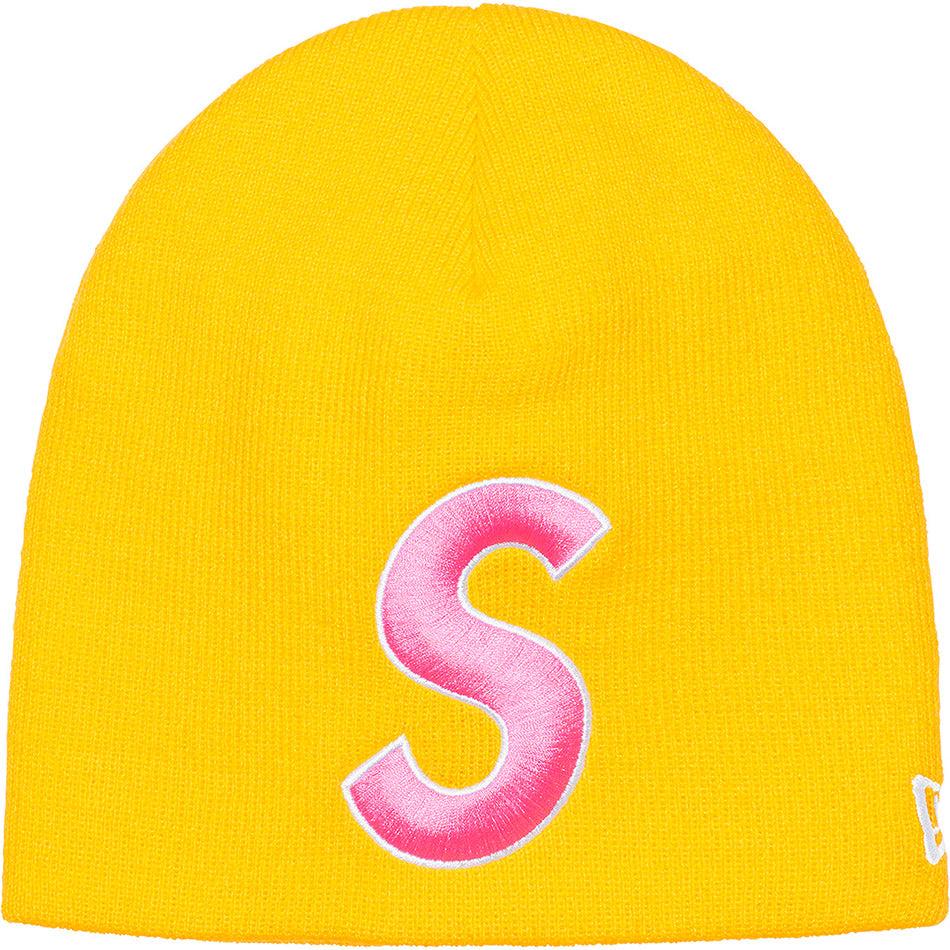 Supreme New Era® S Logo Beanie Hatut Keltainen | FI153AP