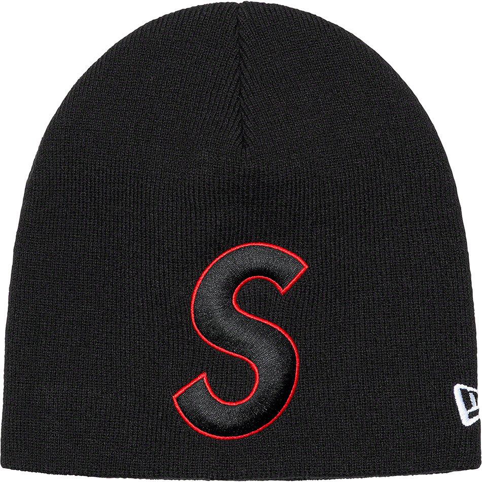 Supreme New Era® S Logo Beanie Hatut Mustat | FI152PQ