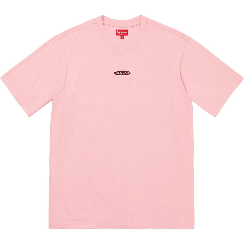 Supreme Oval Logo S/S Top Neulepuserot Pinkki | FI335AP