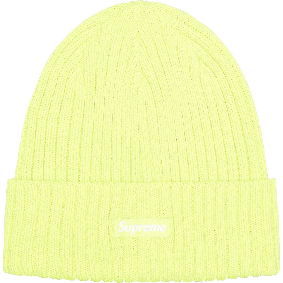 Supreme Overdyed Beanie Hatut Keltainen | FI158HK