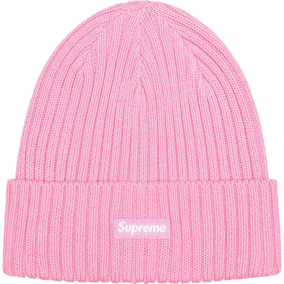 Supreme Overdyed Beanie Hatut Pinkki | FI160KI