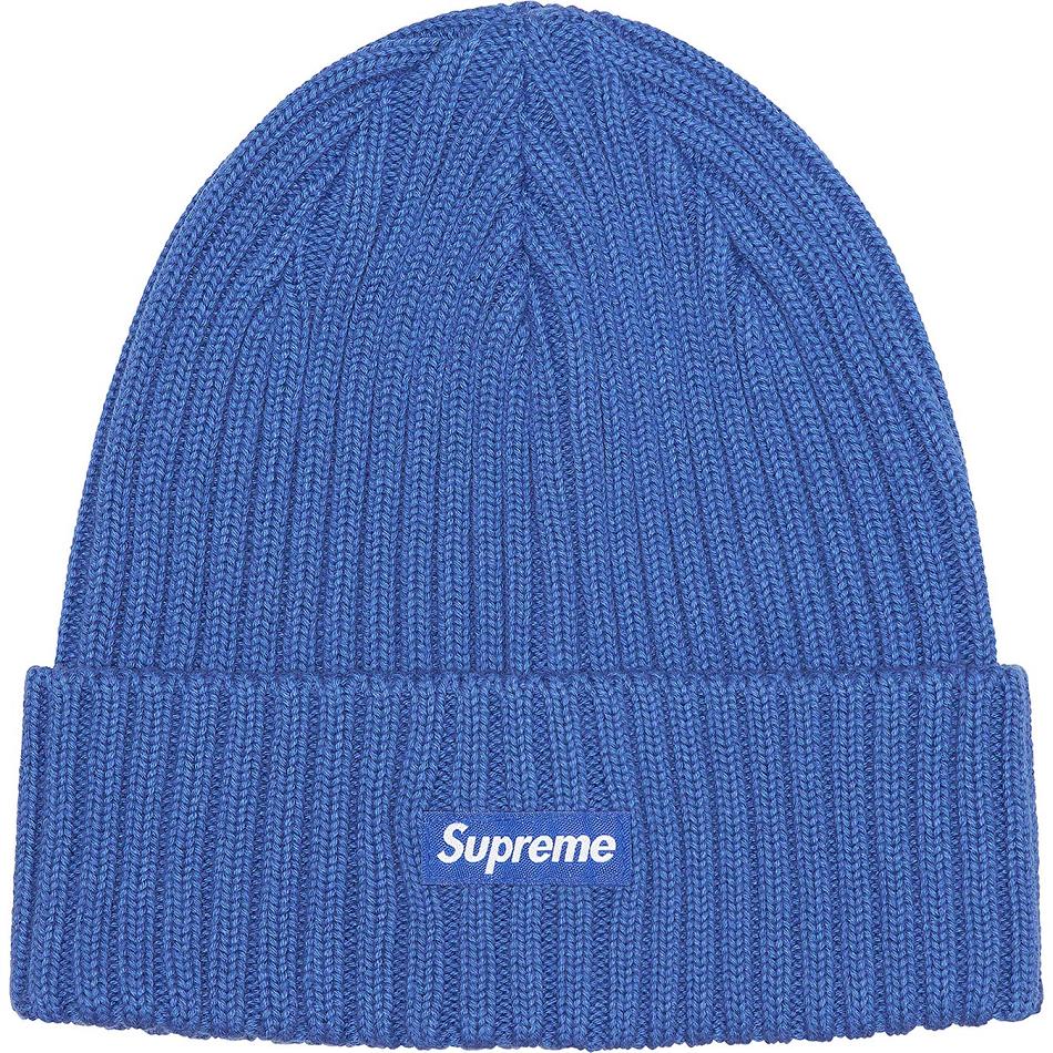 Supreme Overdyed Beanie Hatut Sininen | FI157GL