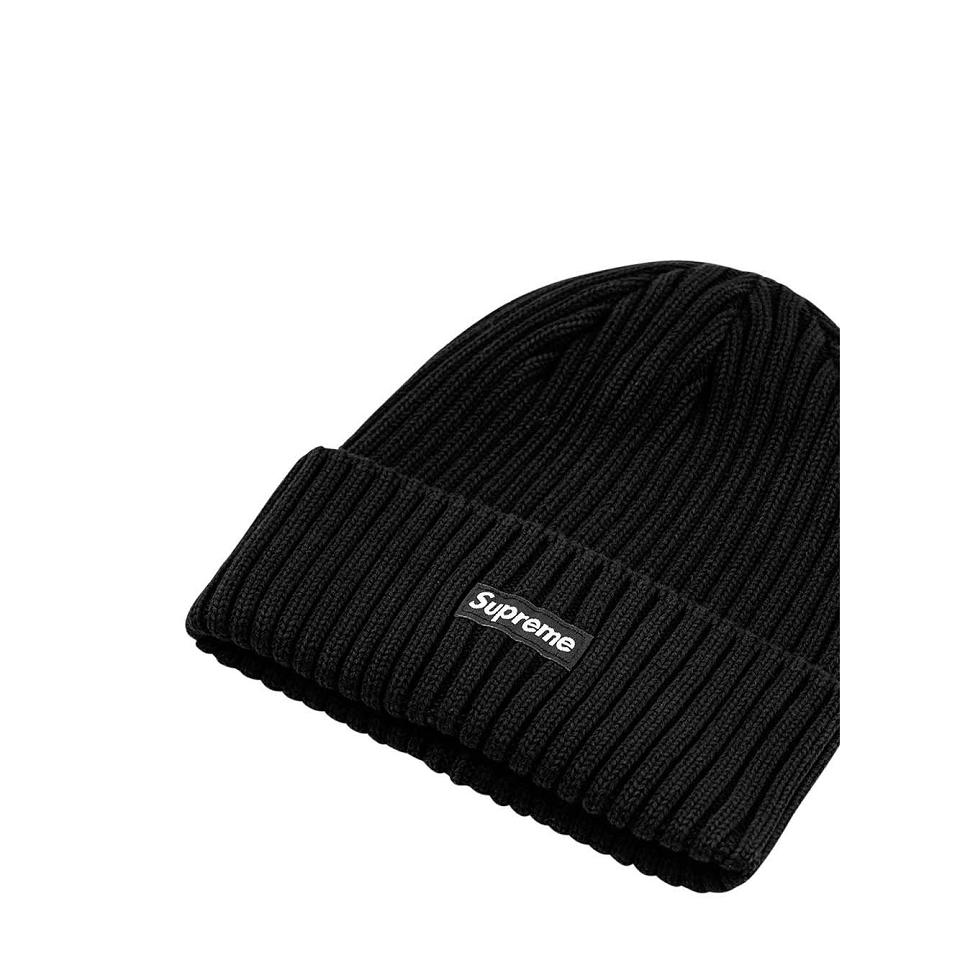 Supreme Overdyed Logo Beanie Hatut Mustat | FI108KI