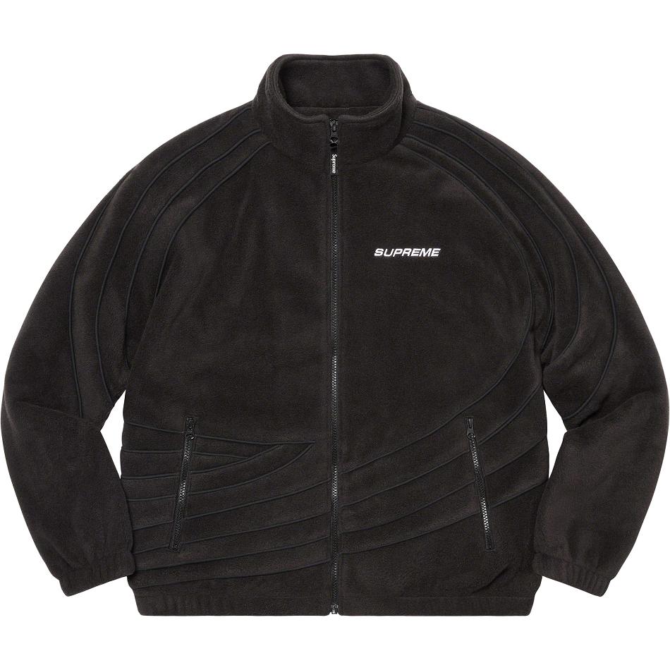 Supreme Racing Fleece Takki Mustat | FI444HK