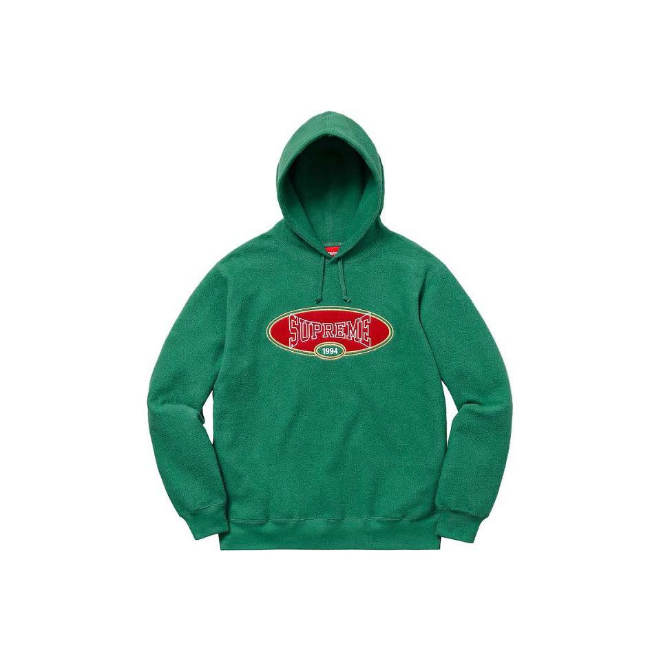Supreme Reverse Fleece Hupullinen Puserot Vihreä | FI260FM