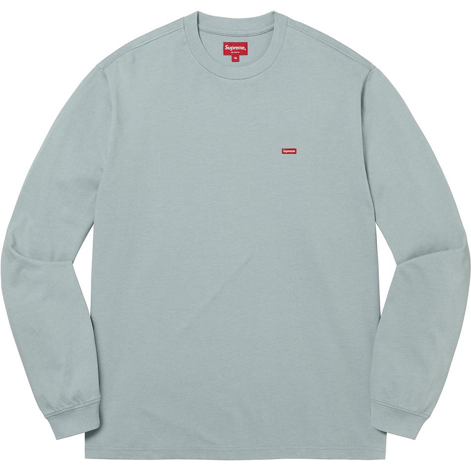 Supreme Small Box L/S Tee Neulepuserot Turkoosi | FI345XF