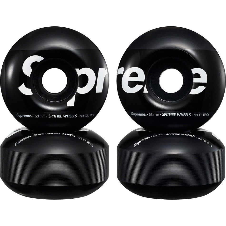 Supreme Spitfire® Shop Wheels (Set of 4) Skateboard Asusteet Mustat | FI175UT