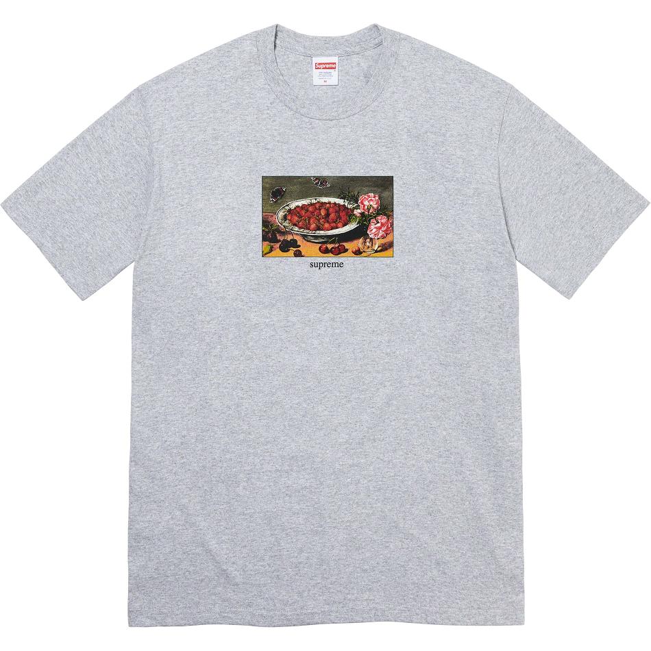 Supreme Strawberries Tee T Paidat Harmaat | FI249EX