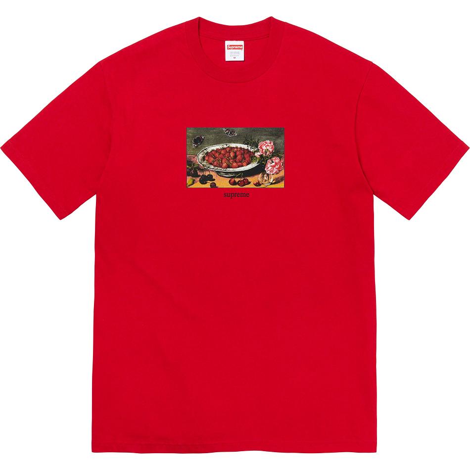 Supreme Strawberries Tee T Paidat Punainen | FI252YU