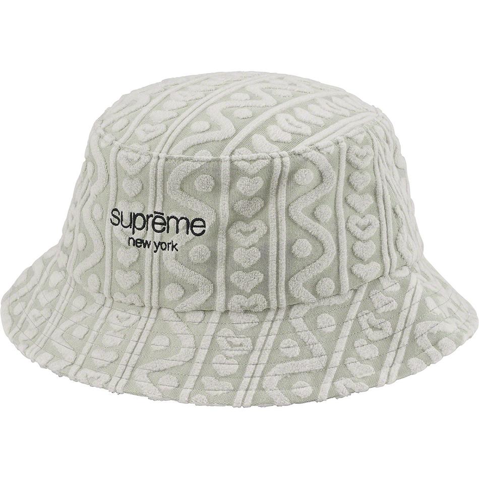 Supreme Terry Pattern Crusher Hatut Harmaat | FI140BC
