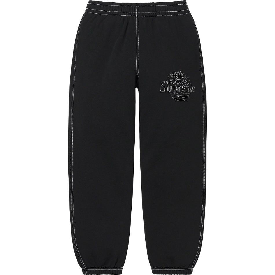 Supreme Timberland® Sweatpant Housut Mustat | FI406RW