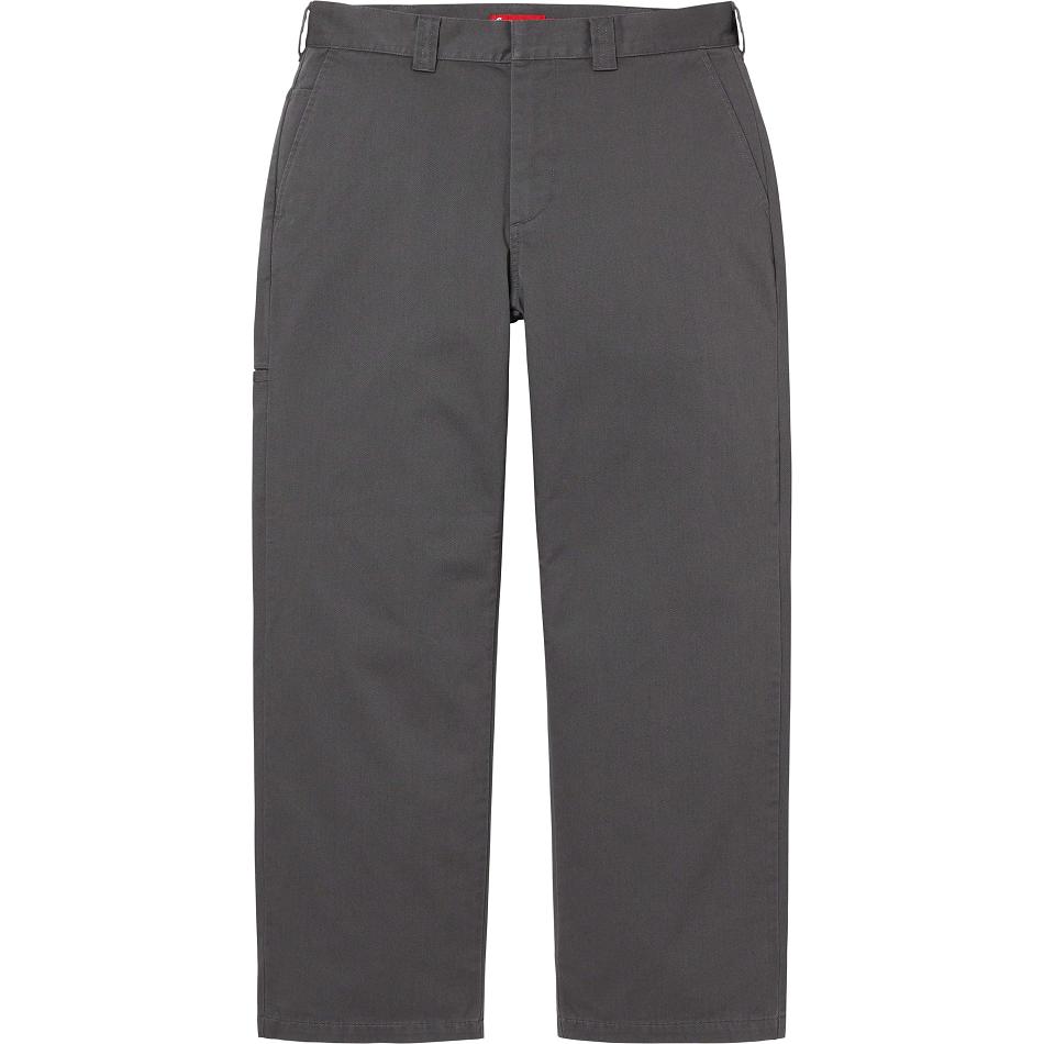 Supreme Työ Pant Housut Harmaat | FI419JJ