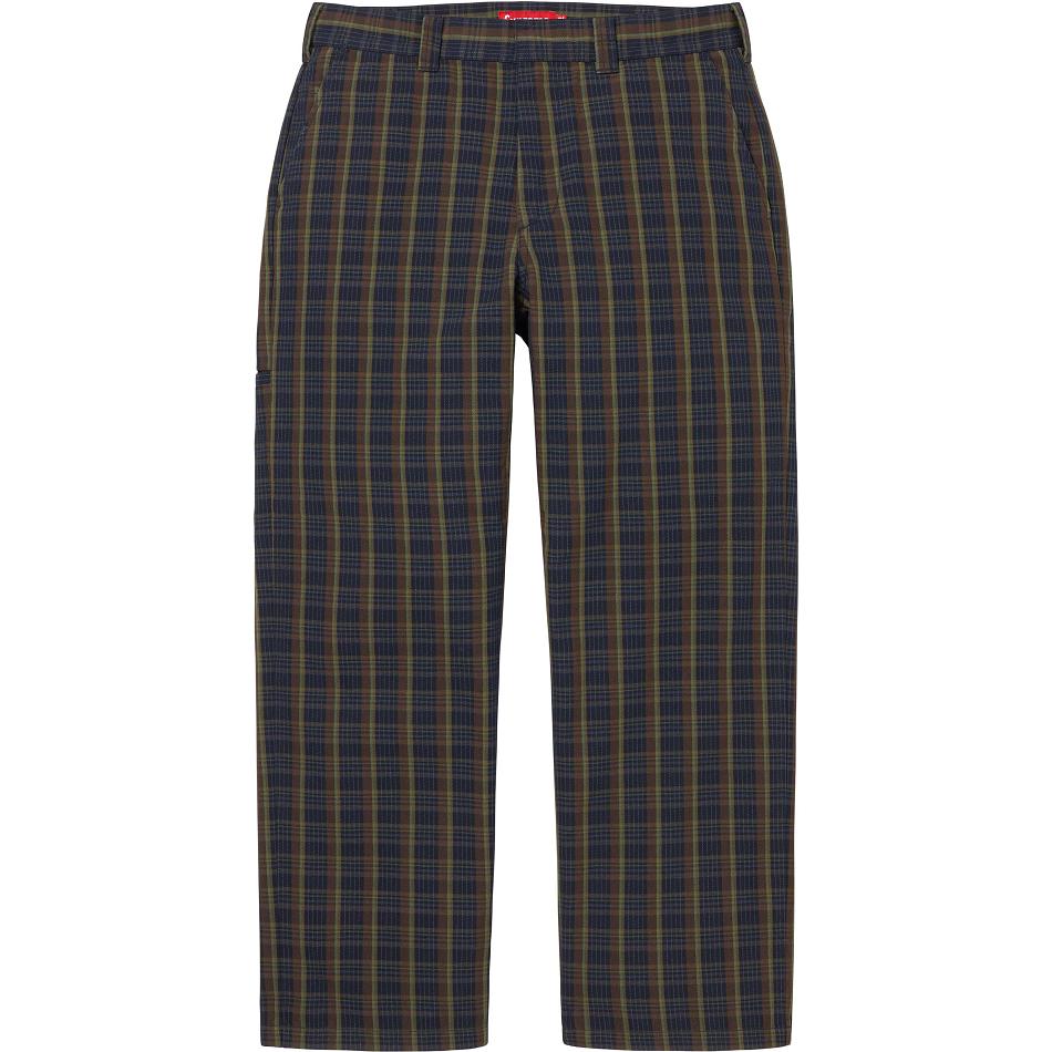 Supreme Työ Pant Housut Laivastonsininen Mustat | FI417GL