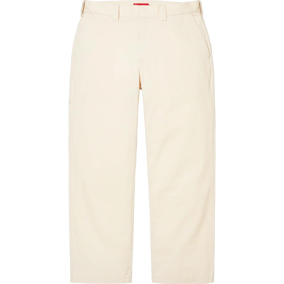 Supreme Työ Pant Housut Valkoinen | FI422ZG