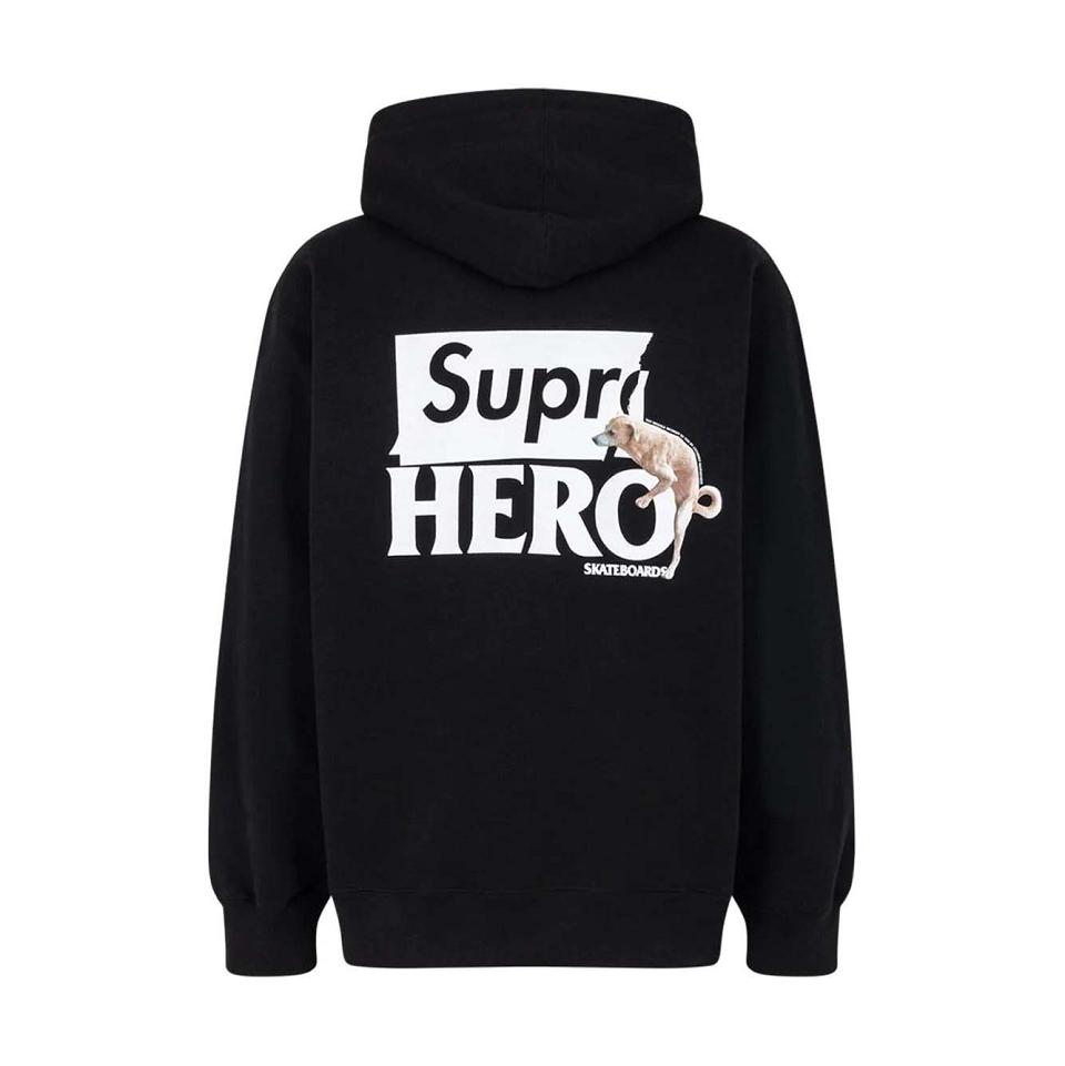 Supreme X Antihero Huppari Mustat | FI459TV