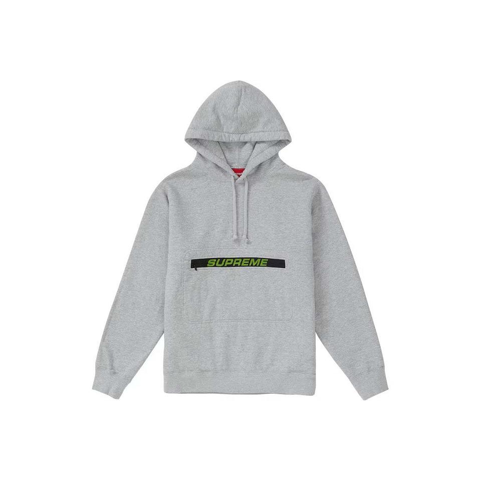 Supreme Zip Pouch Hupullinen Puserot Harmaat | FI253UT