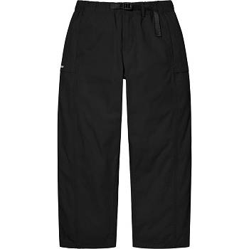 Supreme Belted Trail Pant Housut Mustat | FI415DN