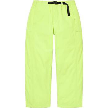 Supreme Belted Trail Pant Housut Vihreä | FI416FM