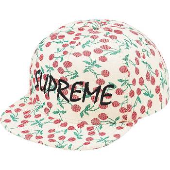Supreme Cherries 5-Panel Hatut Valkoinen | FI134KI