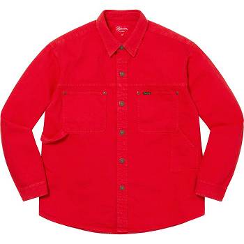 Supreme Denim Painter Paidat Punainen | FI388SO