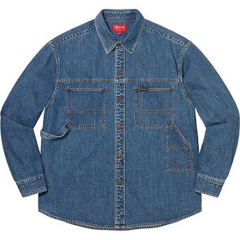 Supreme Denim Painter Paidat Sininen | FI391GL