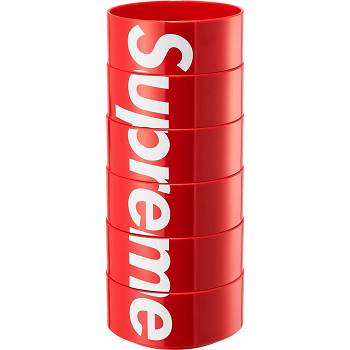 Supreme Heller Bowls (Set of 6) Asusteet Punainen | FI179AP