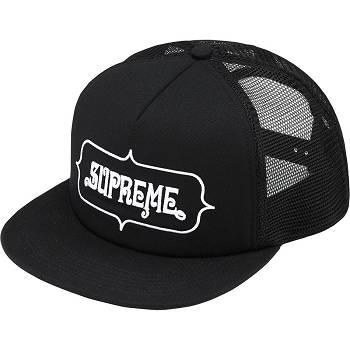 Supreme Highest Mesh Back 5-Panel Hatut Mustat | FI133JJ