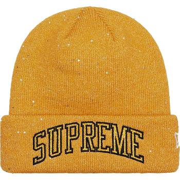 Supreme New Era® Metallic Arc Beanie Hatut Kultaiset | FI147TV