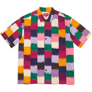 Supreme Patchwork S/S Paidat Monivärinen | FI375NB