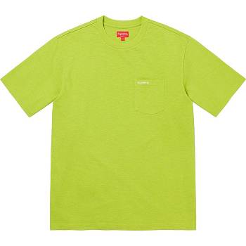 Supreme S/S Pocket Tee Neulepuserot Vihreä | FI321VD