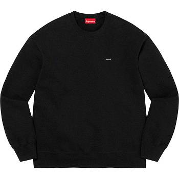 Supreme Small Box Crewneck Puserot Mustat | FI286FM