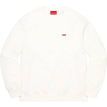 Supreme Small Box Crewneck Puserot Valkoinen | FI283AP