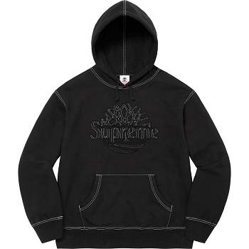 Supreme Timberland® Hupullinen Puserot Mustat | FI301EX