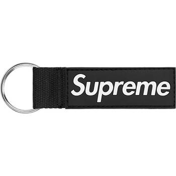 Supreme Webbing Keychain Asusteet Mustat | FI182FM